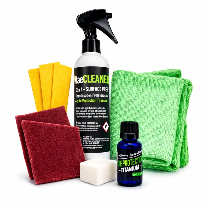 Kit Rigenera Plastiche Auto VaeProtection Titanium PRO                     Testato sul canale Flavio Tuttofare Rigenera le plastiche sbiadite della tua auto in pochi minuti