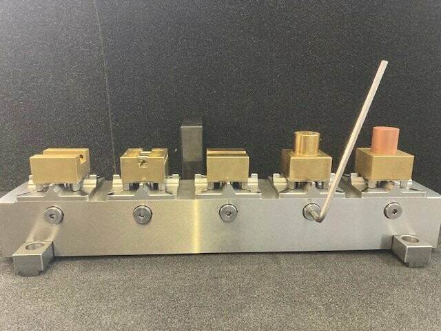 5X 50/100 BM System  5er Spannblock kompatibel für 50/100er EROWA Spannsystem -Made in EU-