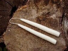 Tallow Candle with Cotton Wick (pack of two)