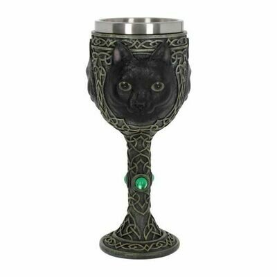 Feline Watcher goblet