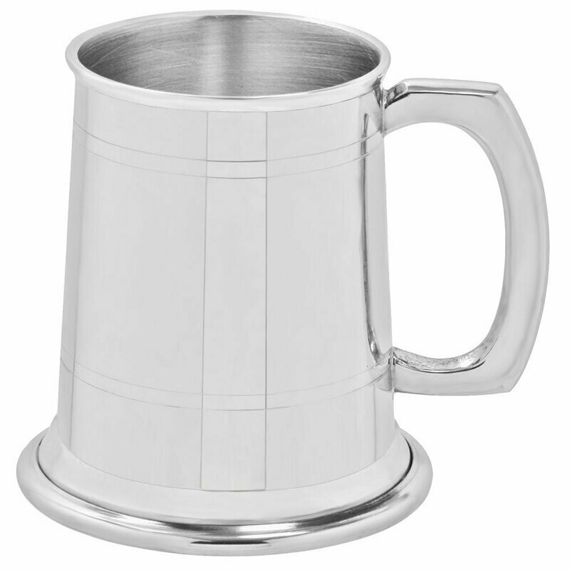 Half Pint Pewter Tankard