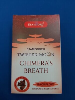 Twisted Moon Chimera's Breath Backflow cones - Cinnamon