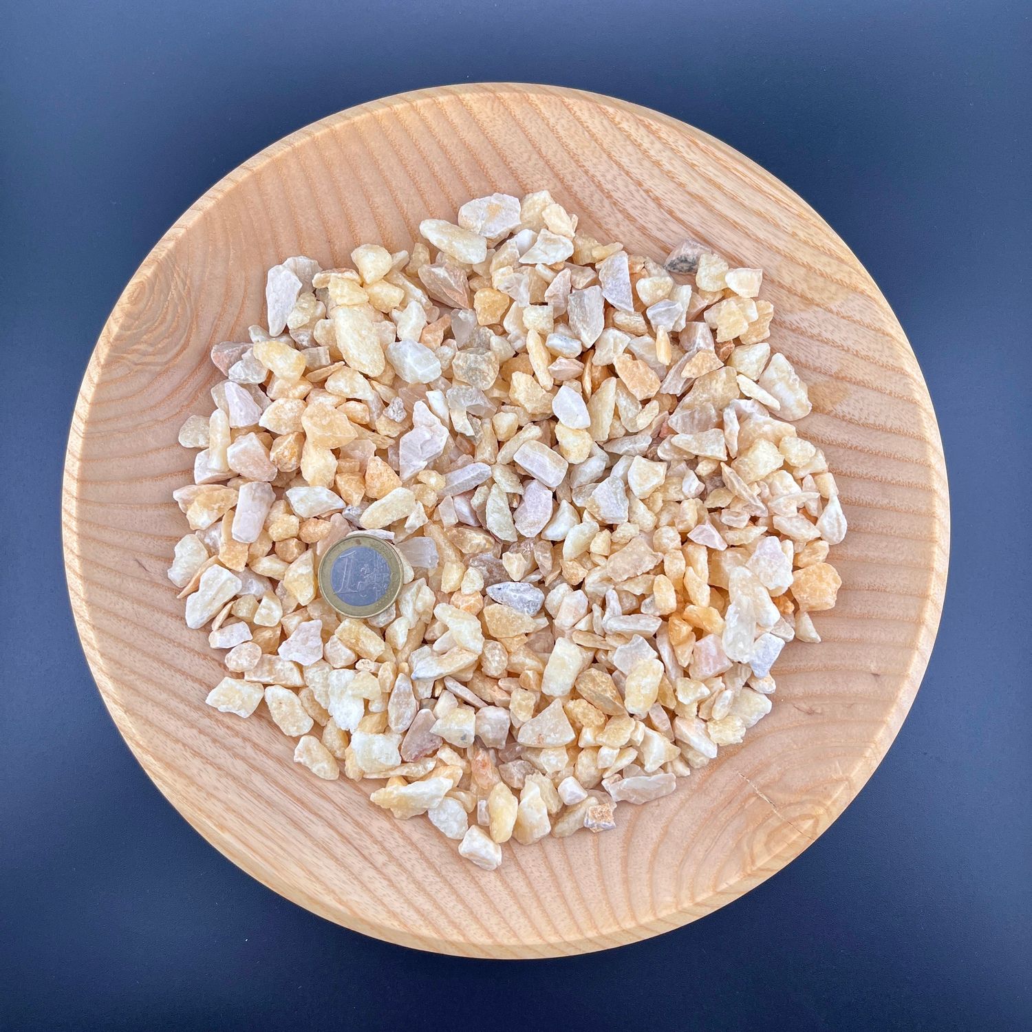 Orangen Calcit Granulat 0,5kg, "Ready To Use"