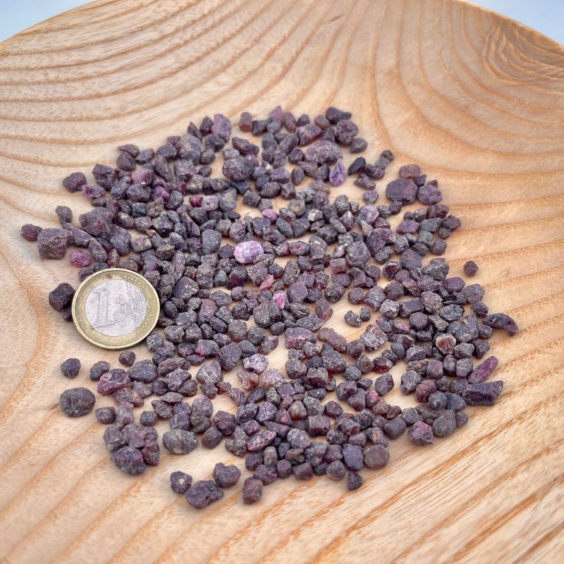 Rubin Rohstein Kristalle 0,1kg, "Ready To Use"