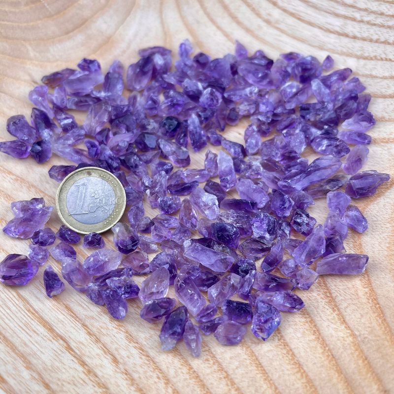 Amethyst Granulat, Schleifware-Qualität, 0,1kg, "Ready To Use"