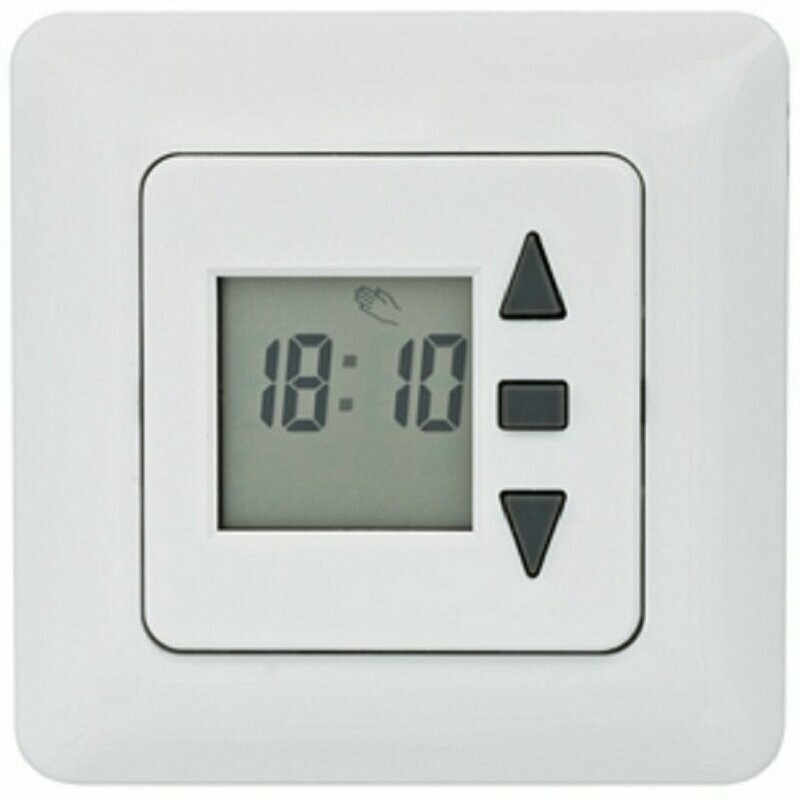 LCD Jalousiezeitschaltuhr Unterputz Jalousieschalter Tages-/Wochenprogramm LCD Jalousiezeitschaltuhr Unterputz Jalousieschalter Tages-/Wochenprogramm