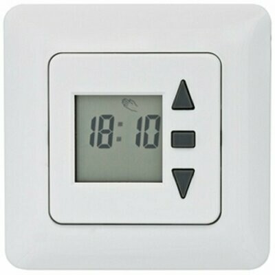 LCD Jalousiezeitschaltuhr Unterputz Jalousieschalter Tages-/Wochenprogramm LCD Jalousiezeitschaltuhr Unterputz Jalousieschalter Tages-/Wochenprogramm