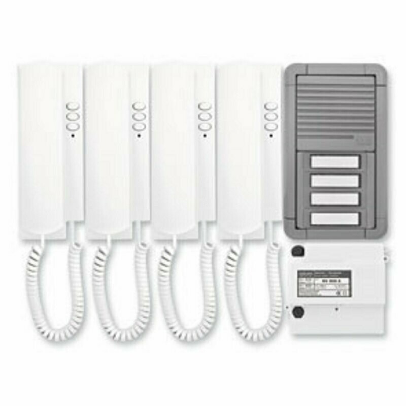 Türsprechanlage Sprechanlage Haustür 4 Familien WE Teilnehmer CTC SET 104 Türsprechanlage Sprechanlage Haustür 4 Familien WE Teilnehmer CTC SET 104
