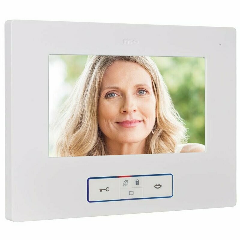 Video Innenstation 7 Video Innenstation 7" Monitor VD-607 weiss für Video Türsprechanlage VISTUS VISTADOOR m-e