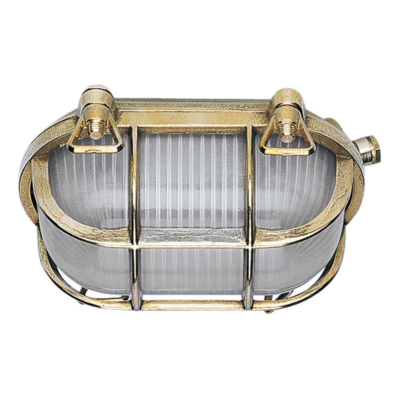 Schiffsleuchte Aussenleuchte Wandleuchte massiv Messing E27 max. 60W IP44 Moretti Schiffsleuchte Aussenleuchte Wandleuchte massiv Messing E27 max. 60W IP44 Moretti