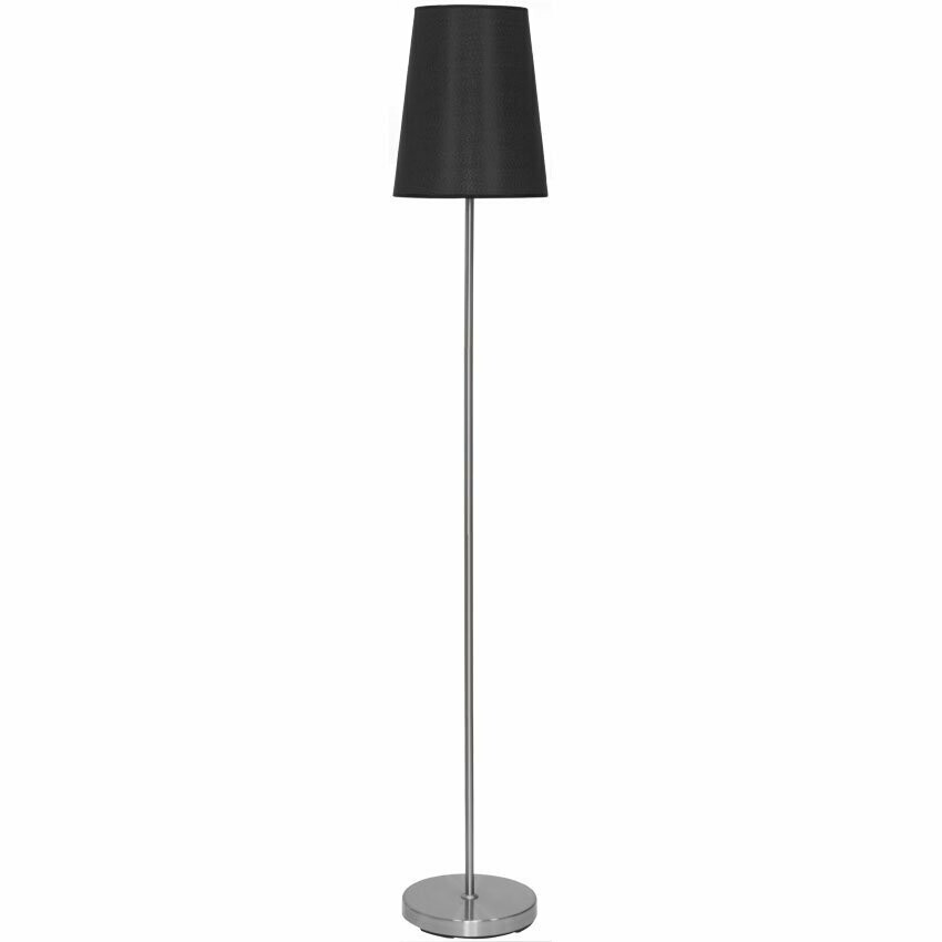Standleuchte Stehlampe ACTION Fynn Höhe 150 cm Schirm schwarz E27 max. 60W
