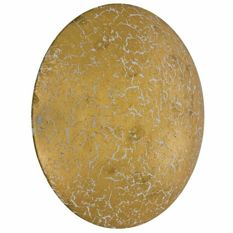 LED Wandleuchte Wandlampe CHIROS Metall goldfarben LEDs 8W D 220 mmTRIO LED Wandleuchte Wandlampe CHIROS Metall goldfarben LEDs 8W D 220 mmTRIO