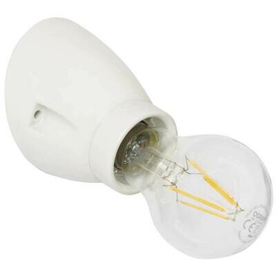 Wandleuchte Wandlampe Vintage Porzellan weiss Fassung 45° E27 max.75W THPG Wandleuchte Wandlampe Vintage Porzellan weiss Fassung 45° E27 max.75W THPG