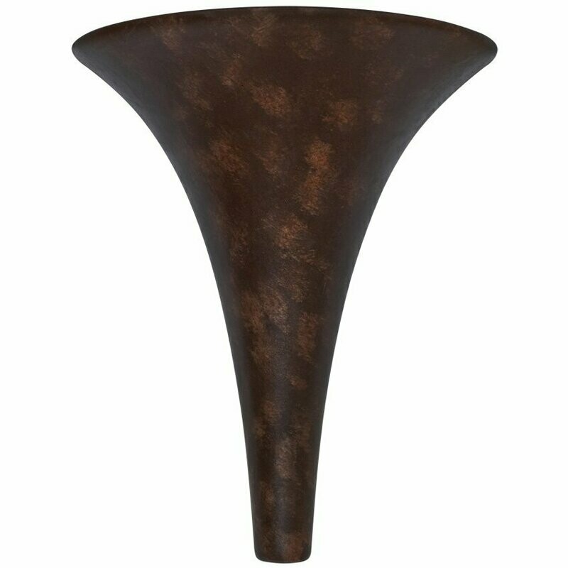 Wandleuchte Wandlampe Keramik Steinoptik Vasenform dunkelbraun max.60W BELFIORE Wandleuchte Wandlampe Keramik Steinoptik Vasenform dunkelbraun max.60W BELFIORE