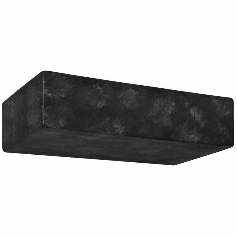 Wandleuchte Wandlampe Keramik Steinoptik glatt anthrazit max.60W BELFIORE Wandleuchte Wandlampe Keramik Steinoptik glatt anthrazit max.60W BELFIORE