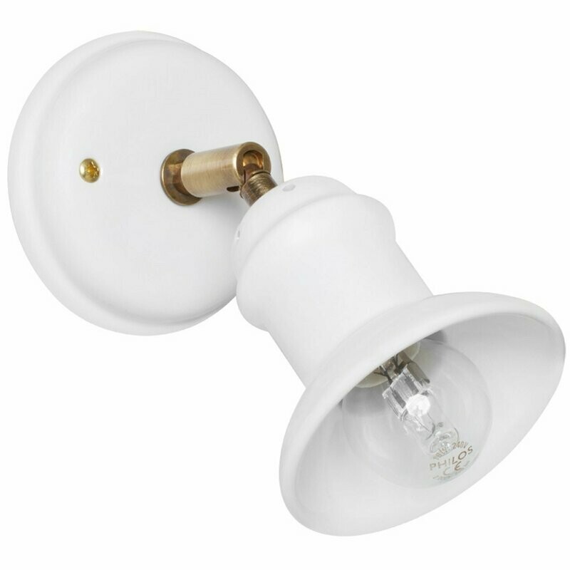 Wandleuchte Wandlampe Keramik Spot Fassung E14 max. 40W CERAMICHE BORSO 2189.1 Wandleuchte Wandlampe Keramik Spot Fassung E14 max. 40W CERAMICHE BORSO 2189.1