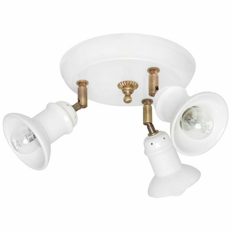 Deckenleuchte Deckenlampe Rondell Keramik Spot  CERAMICHE BORSO 2189.3 Deckenleuchte Deckenlampe Rondell Keramik Spot  CERAMICHE BORSO 2189.3