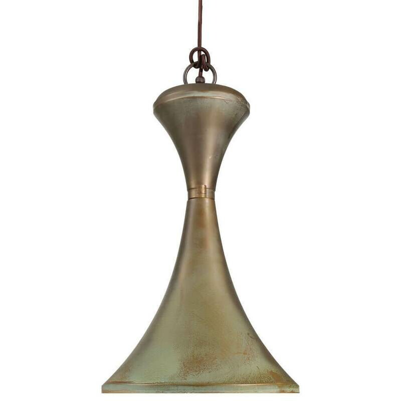 Pendelleuchte Hängelampe Altmessing patiniert Messing MORETTI LUCE Pendelleuchte Hängelampe Altmessing patiniert Messing MORETTI LUCE