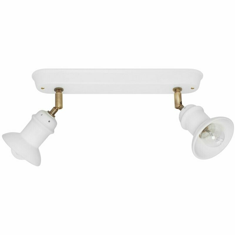 Deckenleuchte Deckenlampe Balken Leiste Keramik Spot  CERAMICHE BORSO 2189.2