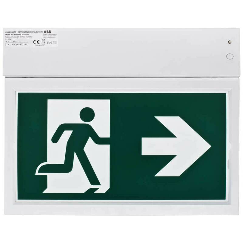 LED Notleuchte Sicherheitsleuchte Rettungszeichenleuchte PrimEvoXT200ST ABB LED Notleuchte Sicherheitsleuchte Rettungszeichenleuchte PrimEvoXT200ST ABB