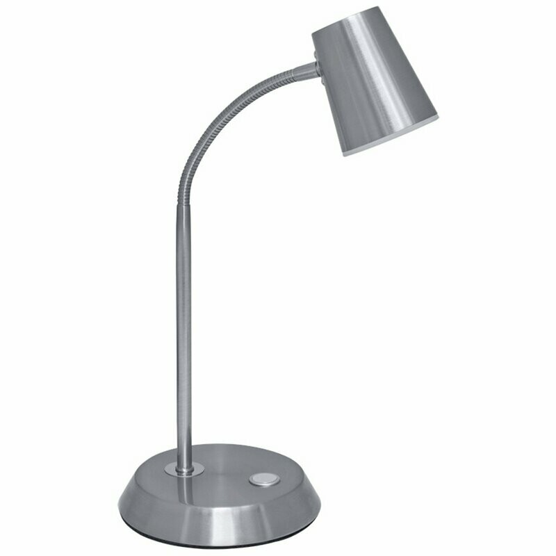 LED Schreibtischlampe Schreibtischleuchte NARCOS LEDs 4,7W Nickel matt TRIO LED Schreibtischlampe Schreibtischleuchte NARCOS LEDs 4,7W Nickel matt TRIO