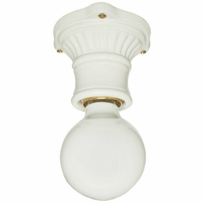 Deckenleuchte Deckenlampe 1x E27 max. 100W Keramik  CERAMICHE BORSO