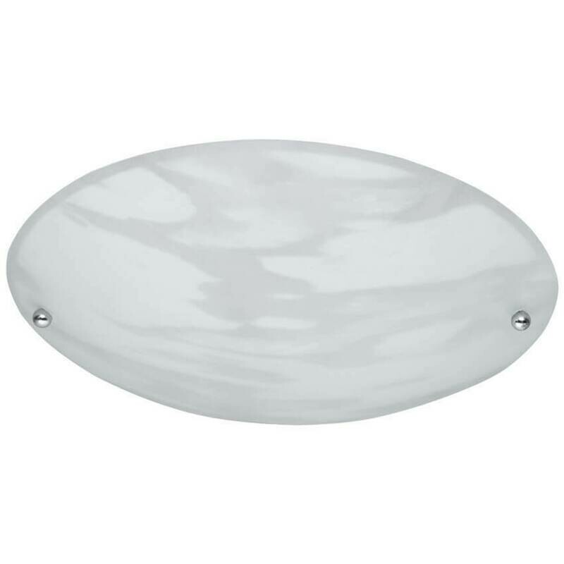 Deckenleuchte Deckenlampe Glas weiss alabasterart mit Muster Ø 250mm max. 40W Trio Deckenleuchte Deckenlampe Glas weiss alabasterart mit Muster Ø 250mm max. 40W Trio