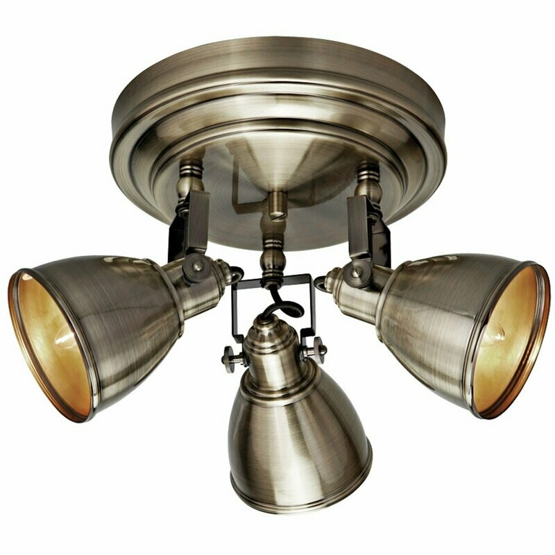 Deckenleuchte Deckenlampe Rondell Metall Messing antik 3x E14 max.40W 230V MARK SLÖJD Deckenleuchte Deckenlampe Rondell Metall Messing antik 3x E14 max.40W 230V MARK SLÖJD