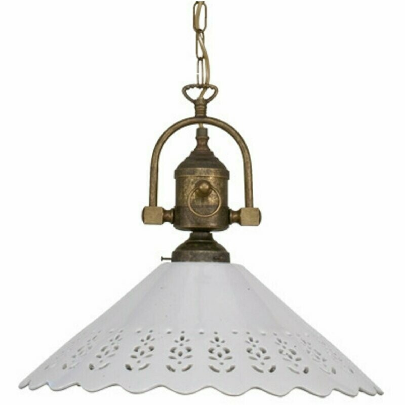 Hängeleuchte Pendelleuchte Keramikschirm Fassung E27 max. 100W CERAMICHE BORSO Hängeleuchte Pendelleuchte Keramikschirm Fassung E27 max. 100W CERAMICHE BORSO