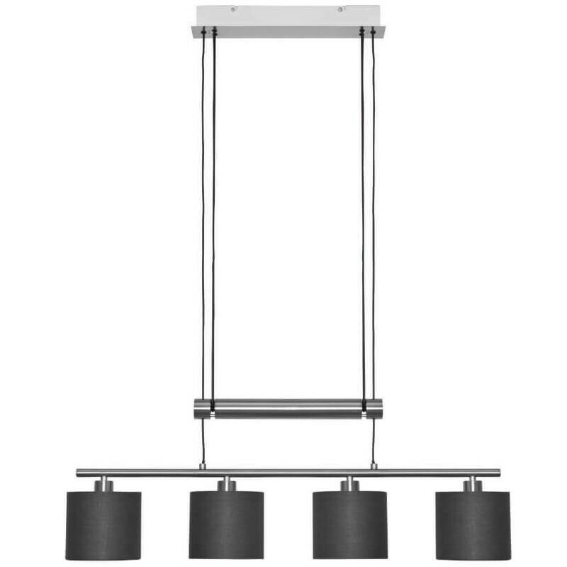 Pendelleuchte Deckenlampe GARDA Stoffschirme 4 flammig E14 max. 40W TRIO Pendelleuchte Deckenlampe GARDA Stoffschirme 4 flammig E14 max. 40W TRIO