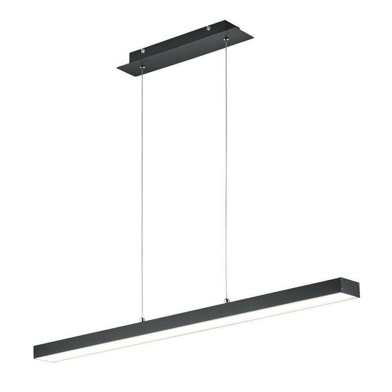 LED Pendelleuchte Hängeleuchte AGANO Touch schwarz LEDs 18W 1800lm Reality LED Pendelleuchte Hängeleuchte AGANO Touch schwarz LEDs 18W 1800lm Reality
