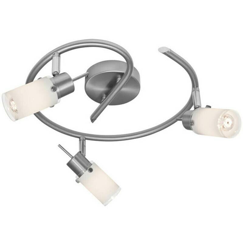 LED Deckenleuchte Rondell Spot MAX nickelfarben 3 x LEDs 12W LeuchtenDirekt LED Deckenleuchte Rondell Spot MAX nickelfarben 3 x LEDs 12W LeuchtenDirekt