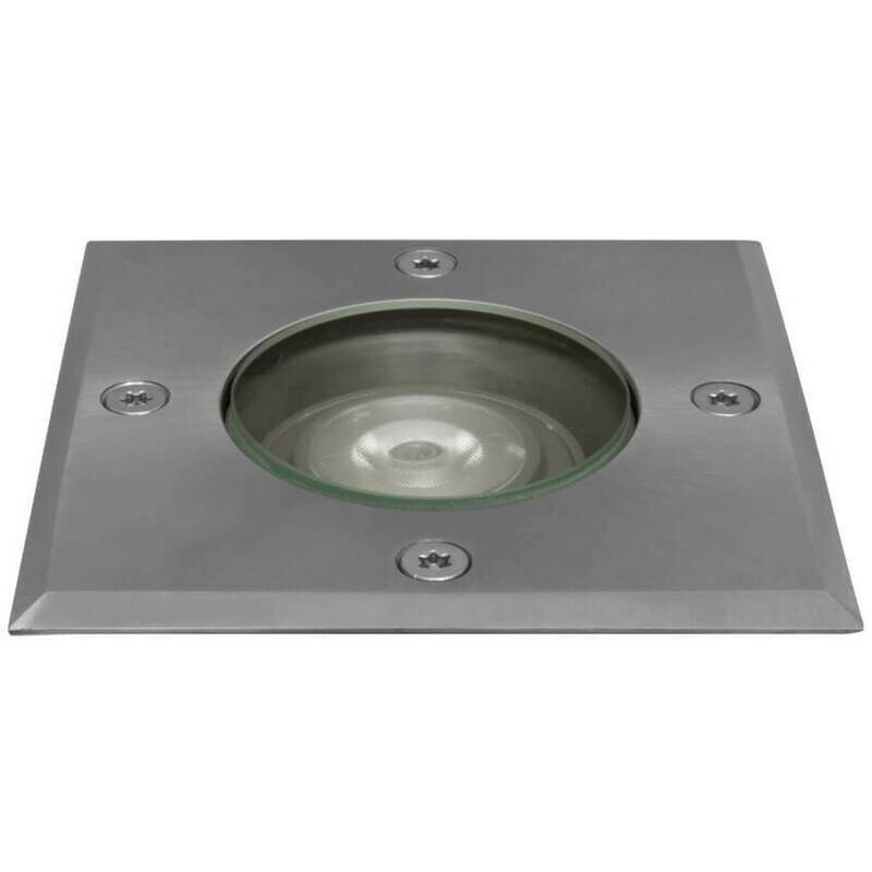 Erdeinbaustrahler befahrbar IP68 Edelstahl Fassung GU10 230V max. 35W TS ELECTRONIC Erdeinbaustrahler befahrbar IP68 Edelstahl Fassung GU10 230V max. 35W TS ELECTRONIC