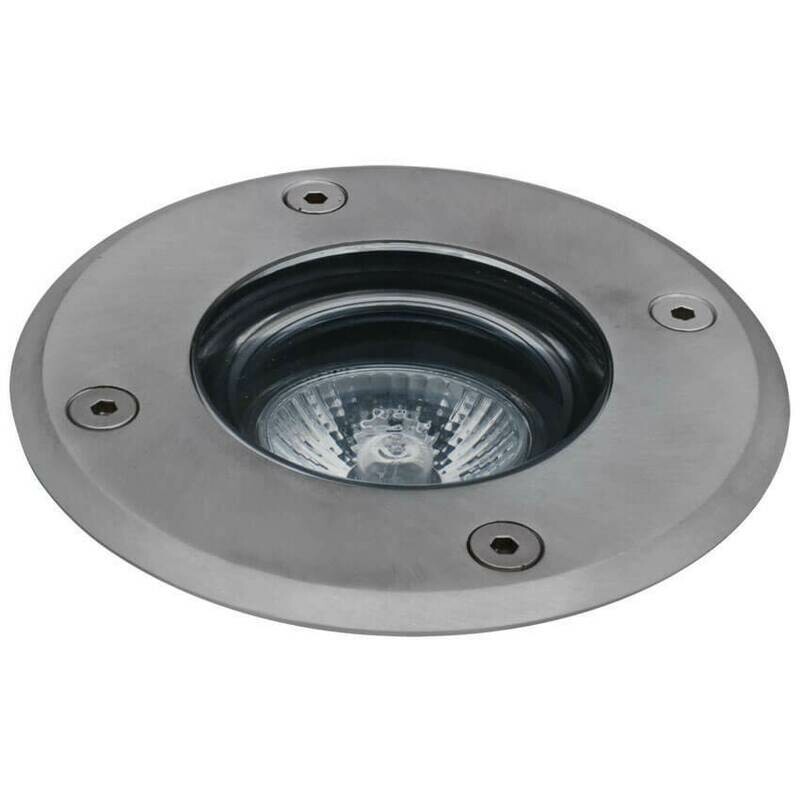 Erdeinbaustrahler befahrbar IP68 Edelstahl rund GU10 max. 35W TS ELECTRONIC Erdeinbaustrahler befahrbar IP68 Edelstahl rund GU10 max. 35W TS ELECTRONIC