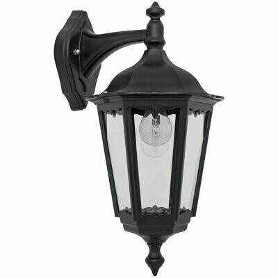 Aussenleuchte Wandleuchte Aussenlampe FIRENZE hängend schwarz 1x E27 max. 75W LANDA Aussenleuchte Wandleuchte Aussenlampe FIRENZE hängend schwarz 1x E27 max. 75W LANDA
