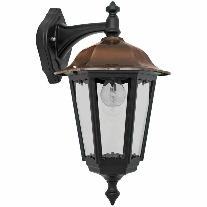 Aussenleuchte Aussenwandleuchte Aussenlampe IP43 1x E27 max.75W Höhe 49 cm LANDA Aussenleuchte Aussenwandleuchte Aussenlampe IP43 1x E27 max.75W Höhe 49 cm LANDA