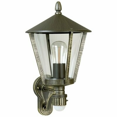 Aussenleuchte Wandleuchte IP44 mit Bewegungsmelder 1x E27 max. 75W Albert Aussenleuchte Wandleuchte IP44 mit Bewegungsmelder 1x E27 max. 75W Albert