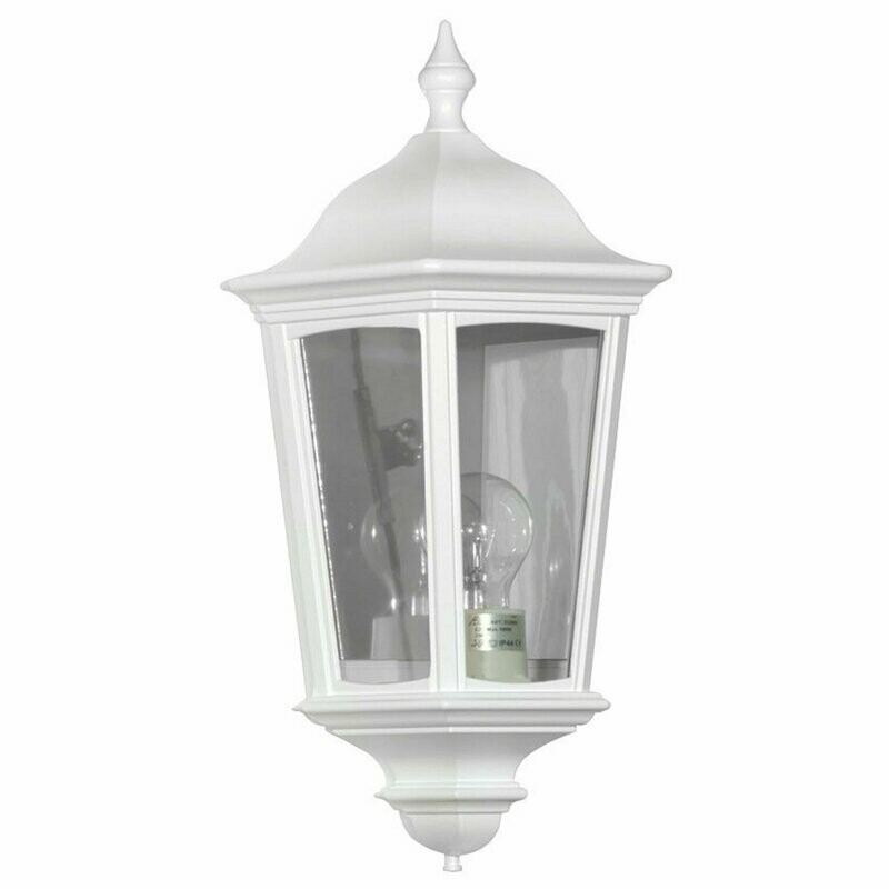 Aussenleuchte Aussenlampe Wandleuchte RIO weiss 1x E27 max. 75W IP43 LANDA Aussenleuchte Aussenlampe Wandleuchte RIO weiss 1x E27 max. 75W IP43 LANDA