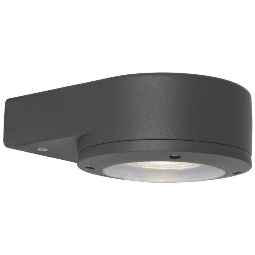 LED Aussenwandleuchte Aussenlampe BEAM Alu anthrazit IP65 LEDs 10W 945lm LANDA