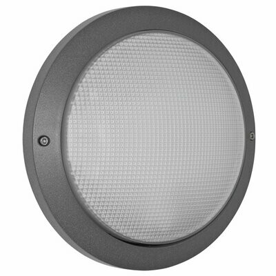 Aussenwandleuchte Aludruckguss anthrazit Strukturglas IP65 Boluce Aussenwandleuchte Aludruckguss anthrazit Strukturglas IP65 Boluce