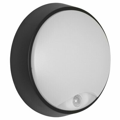 LED Aussenwandleuchte mit Bewegungsmelder BULKA rund LEDs 10W 4000K Megatron LED Aussenwandleuchte mit Bewegungsmelder BULKA rund LEDs 10W 4000K Megatron