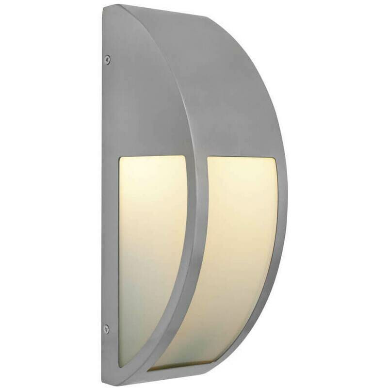 Aussenleuchte Aussenwandleuchte Edelstahl Kunststoff opal IP44 E27 max. 11W GLOBO Aussenleuchte Aussenwandleuchte Edelstahl Kunststoff opal IP44 E27 max. 11W GLOBO