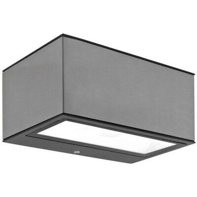 LED Aussenwandleuchte Aussenlampe GEMINI Edelstahl Up Down LEDs 10W 500lm LUTEC LED Aussenwandleuchte Aussenlampe GEMINI Edelstahl Up Down LEDs 10W 500lm LUTEC