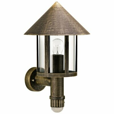 Aussenleuchte Wandleuchte bronzefarben Bewegungsmelder Landhausstil IP44 Albert Aussenleuchte Wandleuchte bronzefarben Bewegungsmelder Landhausstil IP44 Albert
