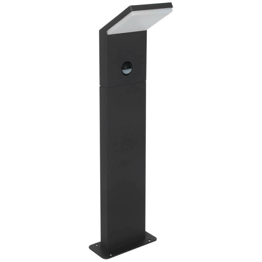 LED Aussenleuchte Sockelleuchte PEARL mit Bewegungsmelder Alu IP54 Höhe 50 cm 9W 900lm TRIO