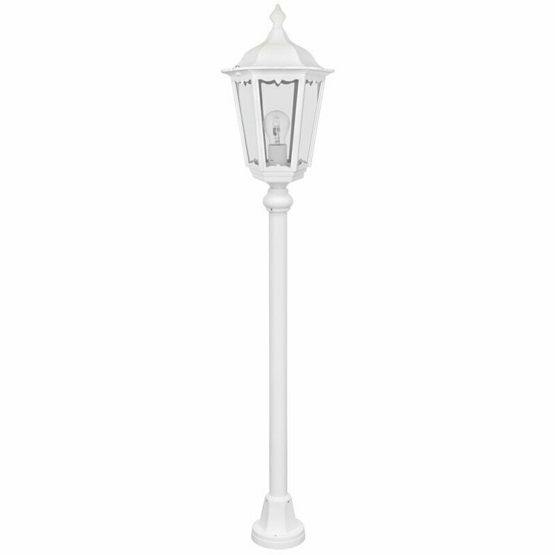 Aussenleuchte Aussenstandleuchte FIRENZE Alu weiss IP43 stehend 1x E27 max.75W LANDA Aussenleuchte Aussenstandleuchte FIRENZE Alu weiss IP43 stehend 1x E27 max.75W LANDA