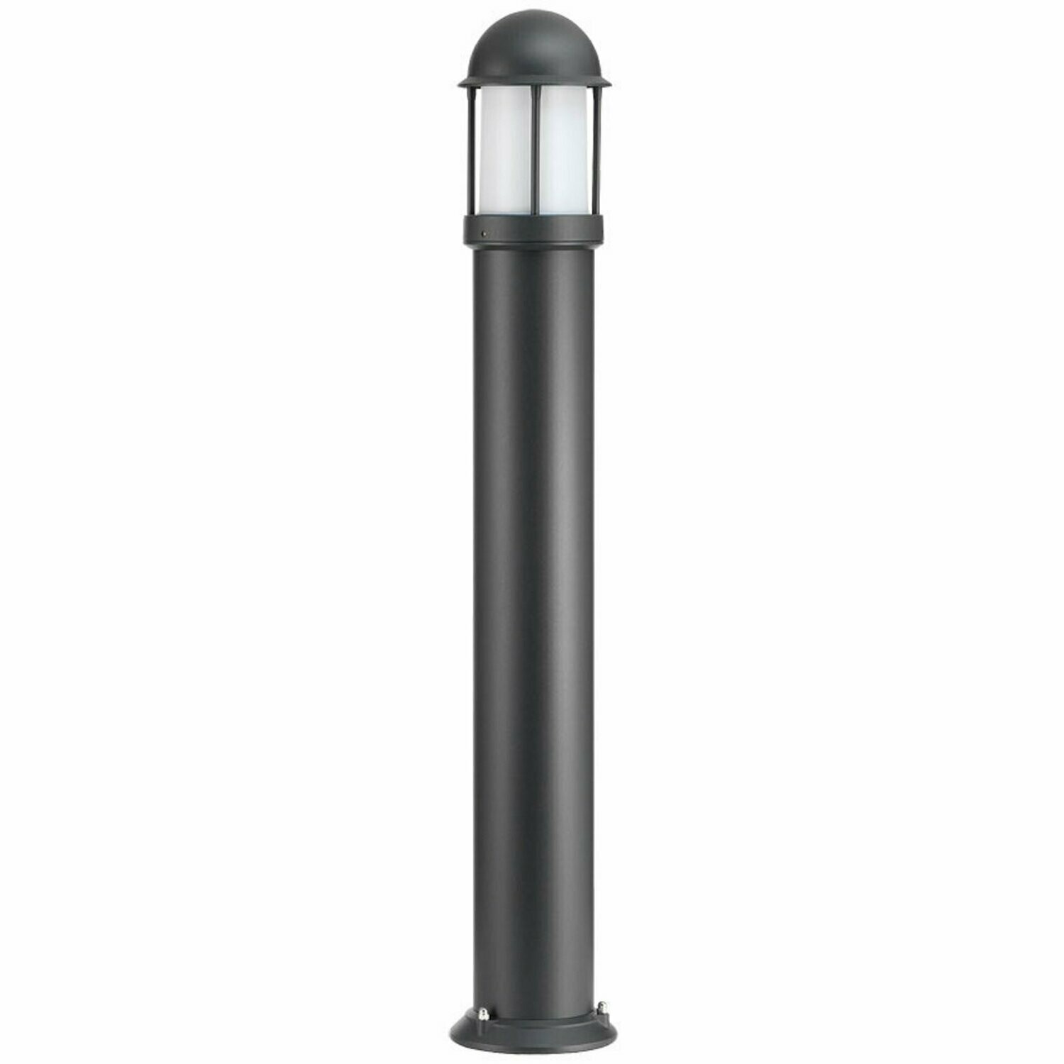 Aussenleuchte Pollerleuchte Aussenlampe Alu schwarz E27 230V max. 100W LANDA