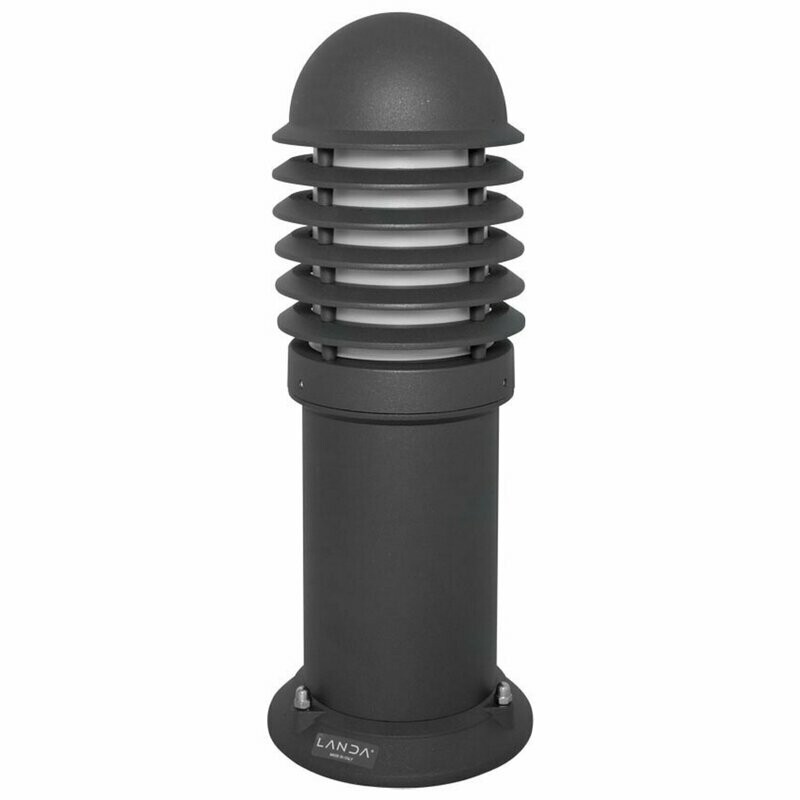 Aussenleuchte Aussen Sockelleuchte Aussenlampe ORION Alu graphit E27 230V max. 100W LANDA Aussenleuchte Aussen Sockelleuchte Aussenlampe ORION Alu graphit E27 230V max. 100W LANDA