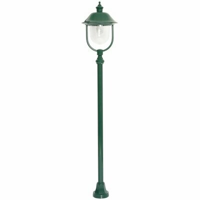 Aussenleuchte Standleuchte Laterne grün Höhe 132cm 1x E27 max. 100W IP43 LANDA Aussenleuchte Standleuchte Laterne grün Höhe 132cm 1x E27 max. 100W IP43 LANDA