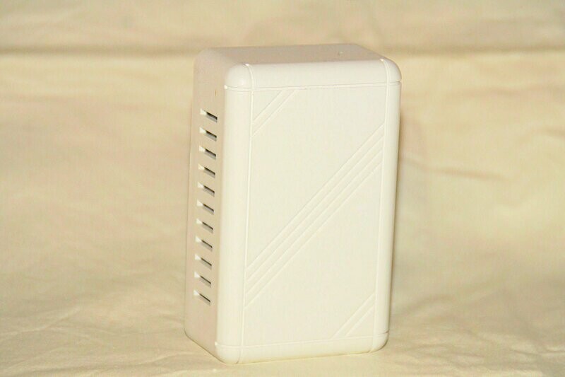Läutewerk Türklingel weiss Aufputz 6V bis 8V 1 spulig 80 dB Läutewerk Türklingel weiss Aufputz 6V bis 8V 1 spulig 80 dB